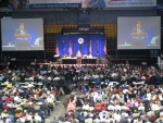 Opening ceremony at the convention