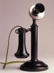 Candlestick telephone