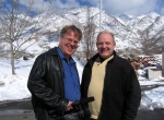 Robert Scoble and Phil
Windley.  It was sunny, so we're squinting.