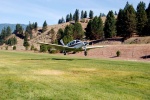 My first landing on a grass
strip