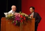 Harry Shum (right) and his demo partner Graham (left)