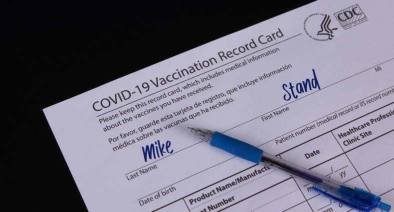 CDC Covid-19 Vaccination Card