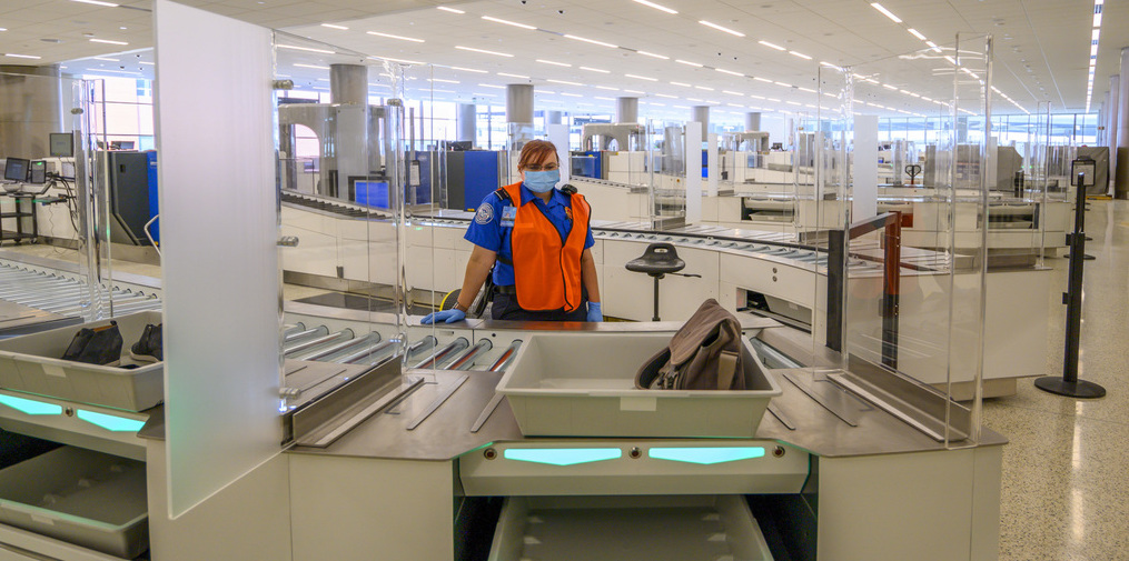 TSA Screening at SL Airport