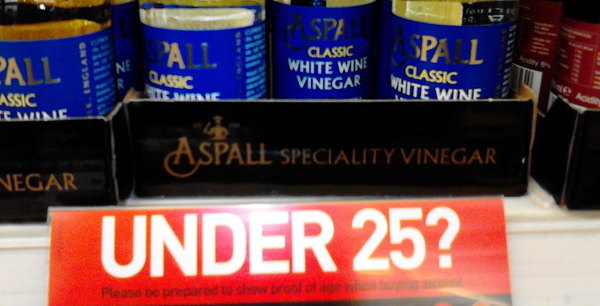 Under 25? Please be prepared to show proof of age when buying alcohol