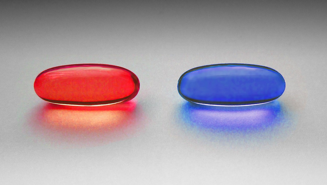 Red and blue pill