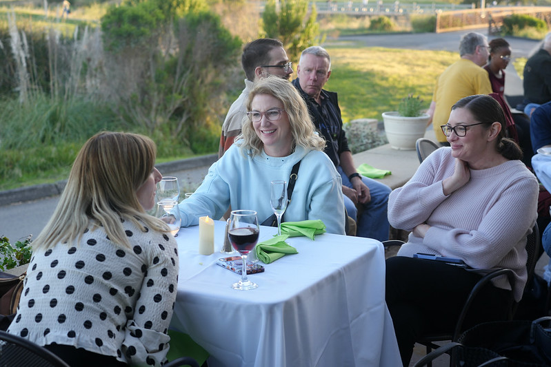 Welcome dinner at the Shoreline Golf Club
